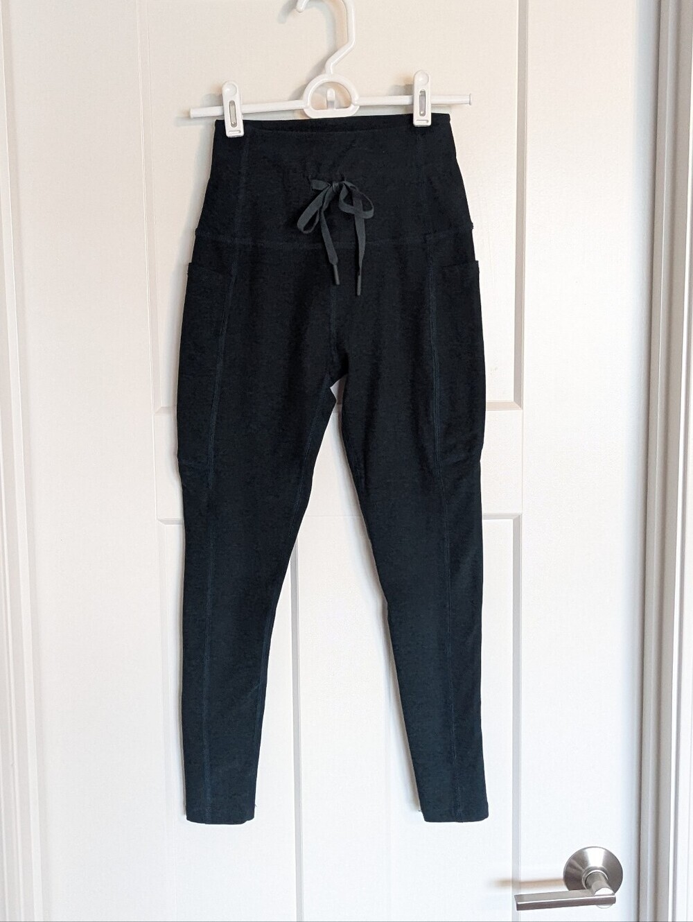 Beyond Yoga Spacedye Go Pocket Midi Leggings with Drawstring - Dark Green sz XS